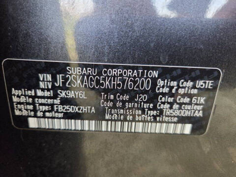 2019 Subaru Forester Premium