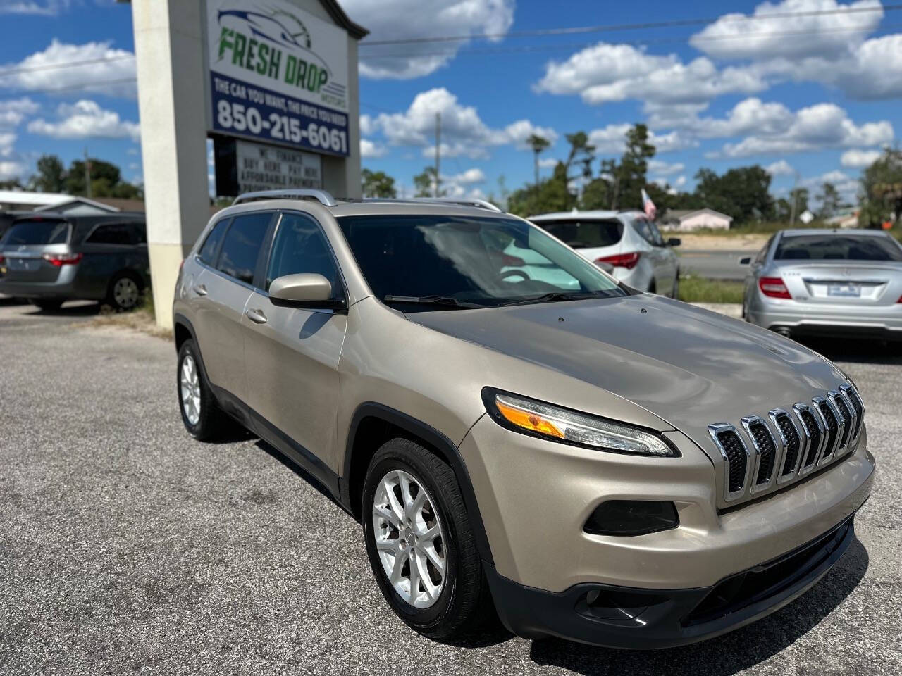 2014 Jeep Cherokee for sale at Fresh Drop Motors in Panama City, FL