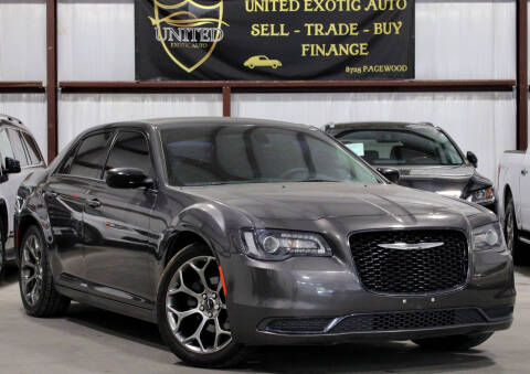 2018 Chrysler 300 for sale at United Exotic Auto in Houston TX