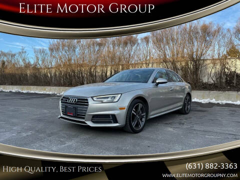 2017 Audi A4 for sale at Elite Motor Group in Lindenhurst NY