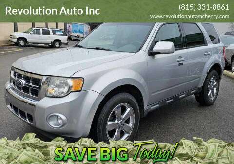 2010 Ford Escape for sale at Revolution Auto Inc in McHenry IL