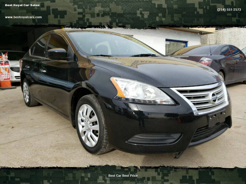2015 Nissan Sentra for sale at Best Royal Car Sales in Dallas TX