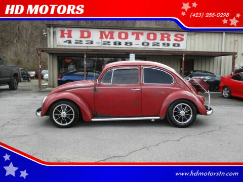 1969 Volkswagen Beetle for sale at HD MOTORS in Kingsport TN
