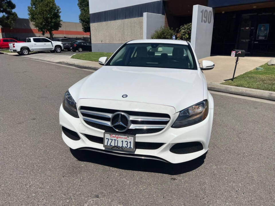 2017 Mercedes-Benz C-Class for sale at ZRV AUTO INC in Brea, CA