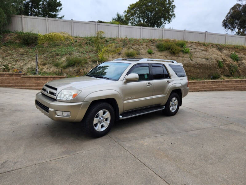 2003 Toyota 4Runner for sale at INTEGRITY AUTO in San Diego CA