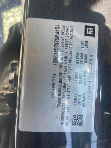 2016 Buick Verano Sport Touring