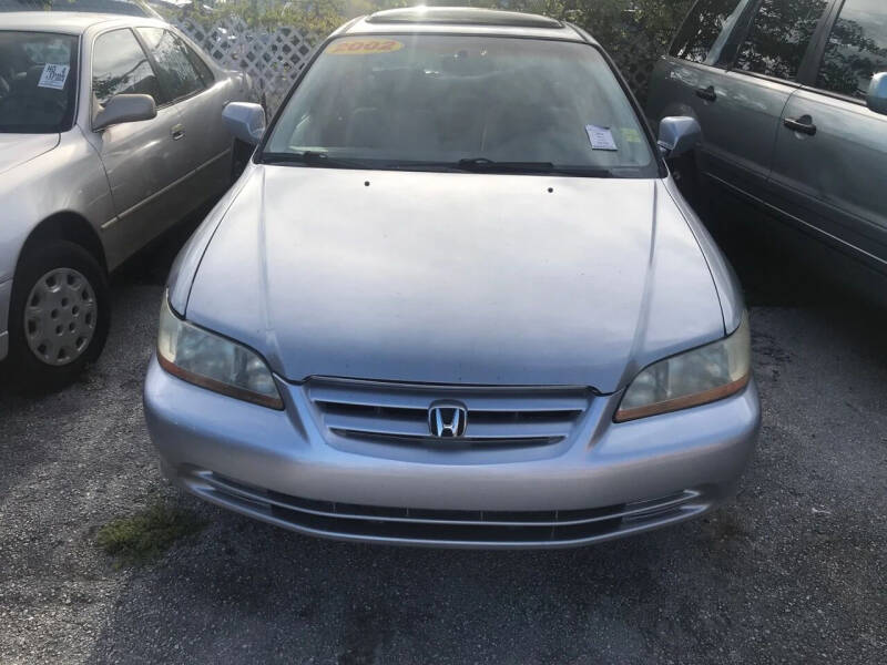 2002 Honda Accord for sale at Dulux Auto Sales Inc & Car Rental in Hollywood FL