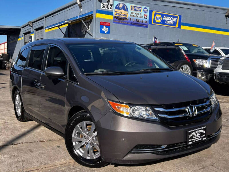 2016 Honda Odyssey for sale at Universal Auto Center in Houston TX