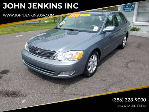 2000 Toyota Avalon for sale at JOHN JENKINS INC in Palatka FL