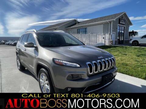 2017 Jeep Cherokee for sale at Auto Boss in Woods Cross UT