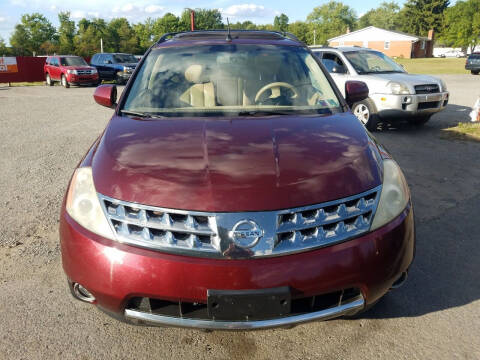 2007 Nissan Murano for sale at Morrisdale Auto Sales LLC in Morrisdale PA