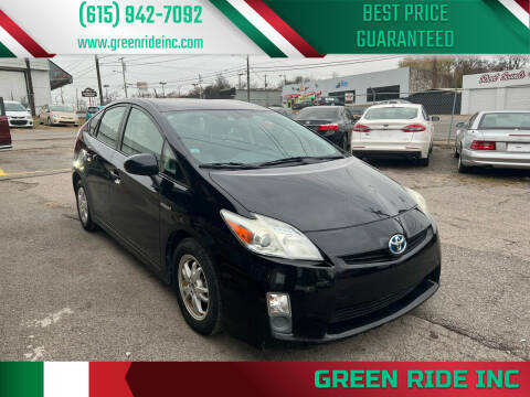 2011 Toyota Prius for sale at Green Ride Inc in Nashville TN