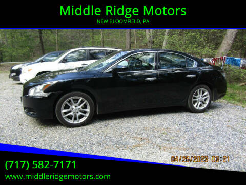 2013 Nissan Maxima for sale at Middle Ridge Motors in New Bloomfield PA