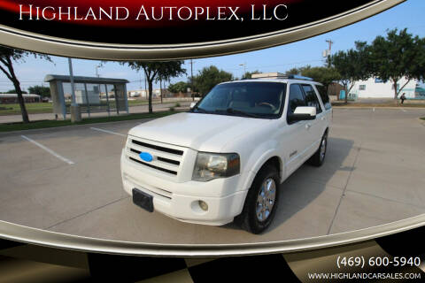 2007 Ford Expedition for sale at Highland Autoplex, LLC in Dallas TX