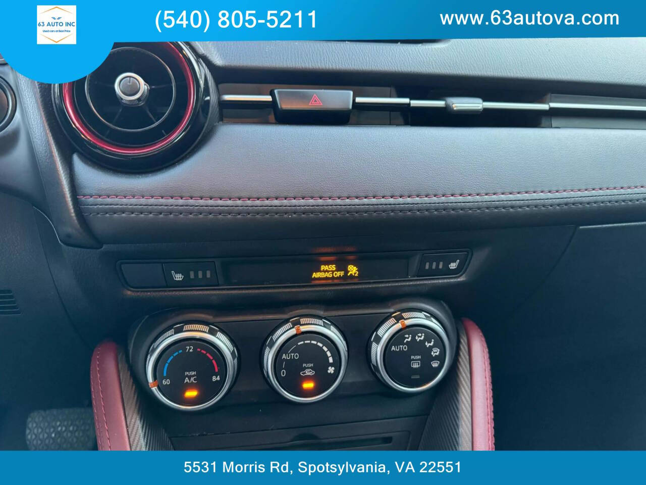 2018 Mazda CX-3 for sale at 63 Auto Inc in Spotsylvania, VA