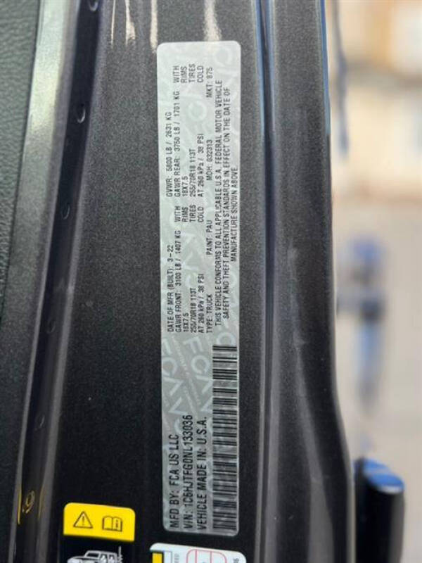 2022 Jeep Gladiator Overland