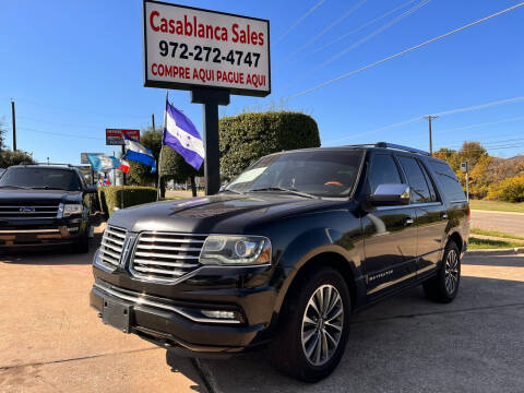 2015 Lincoln Navigator for sale at Casablanca Sales in Garland TX