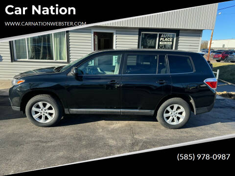 2013 Toyota Highlander for sale at Car Nation in Webster NY