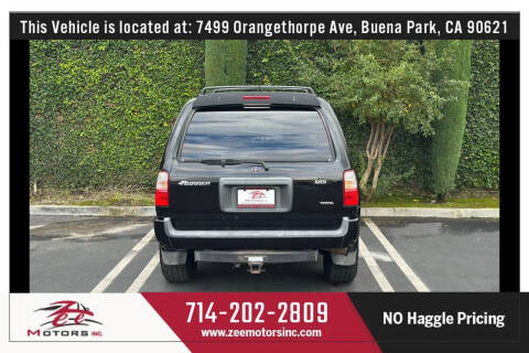 2001 Toyota 4Runner SR5