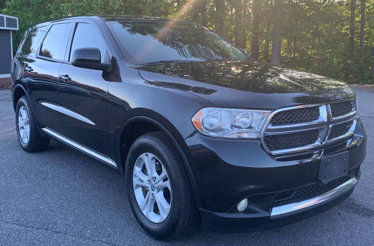Black 2013 Dodge Durango SXT AWD SXT 4dr SUV 1