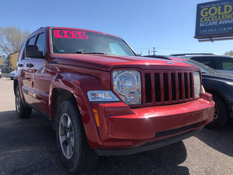 2008 Jeep Liberty for sale at BELOW BOOK AUTO SALES in Idaho Falls ID