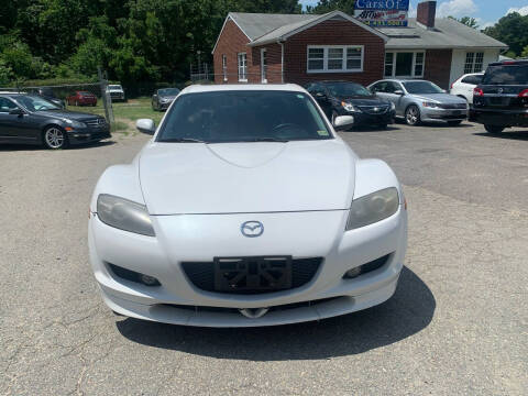 2005 Mazda RX-8 for sale at Cars of America in Dinwiddie VA