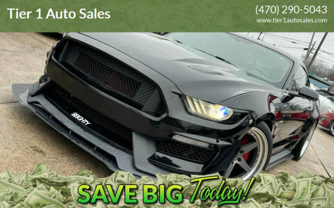 2015 Ford Mustang for sale at Tier 1 Auto Sales in Gainesville GA