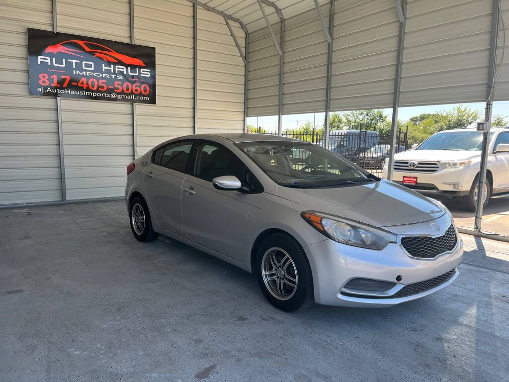 2015 Kia Forte for sale at Auto Haus Imports in Grand Prairie, TX