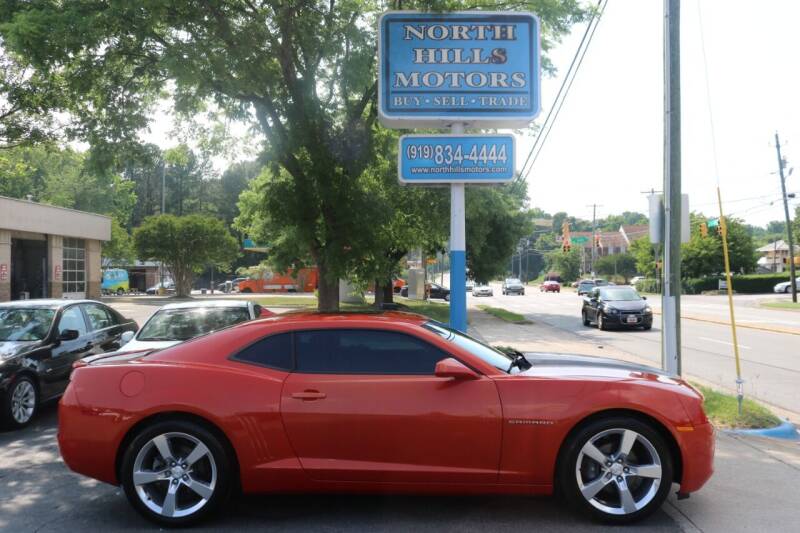 2012 Chevrolet Camaro for sale at NORTH HILLS MOTORS in Raleigh NC