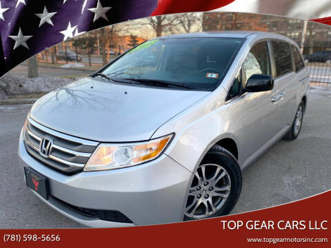 2013 Honda Odyssey for sale at Top Gear Cars LLC in Lynn MA