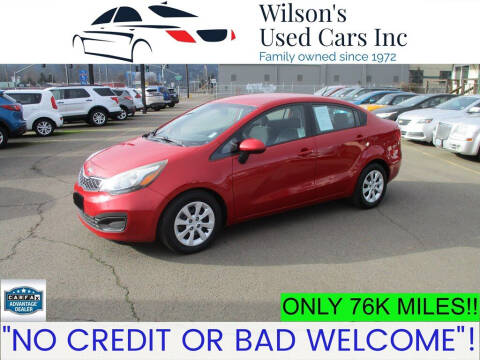 2015 Kia Rio for sale at Wilson's Used Cars Inc in Eugene OR