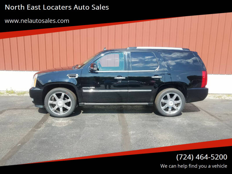 2010 Cadillac Escalade for sale at North East Locaters Auto Sales in Indiana PA