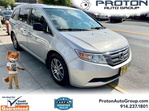 2013 Honda Odyssey for sale at Proton Auto Group in Yonkers NY