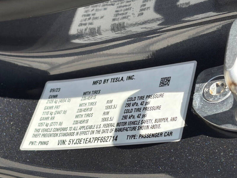 2023 Tesla Model 3