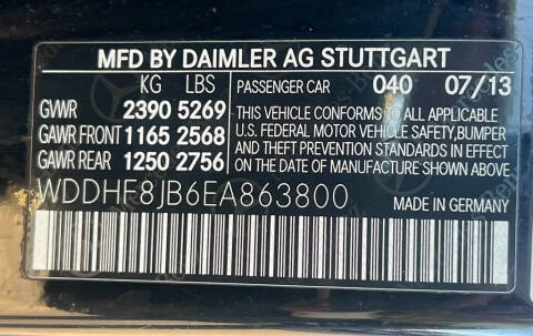 2014 Mercedes-Benz E-Class