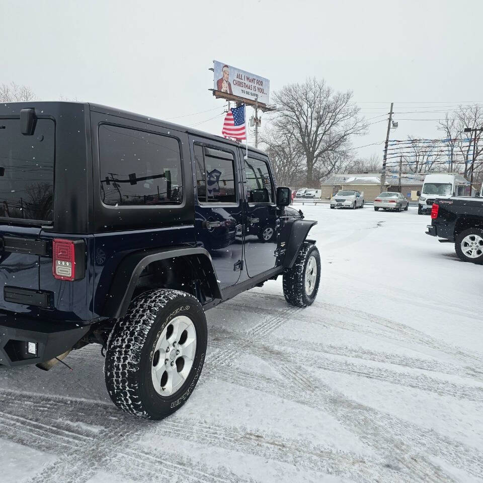 2013 Jeep Wrangler Unlimited for sale at Norman's Auto Sales in Cleveland, OH