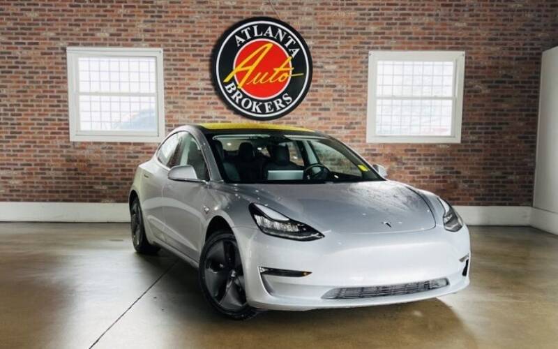 2018 Tesla Model 3 for sale at Atlanta Auto Brokers in Marietta GA