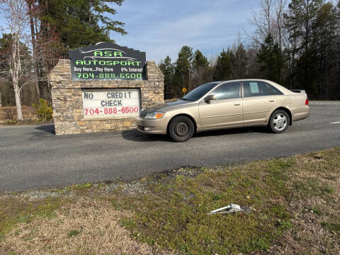2004 Toyota Avalon for sale at ASR Autosport Inc. in Midland NC