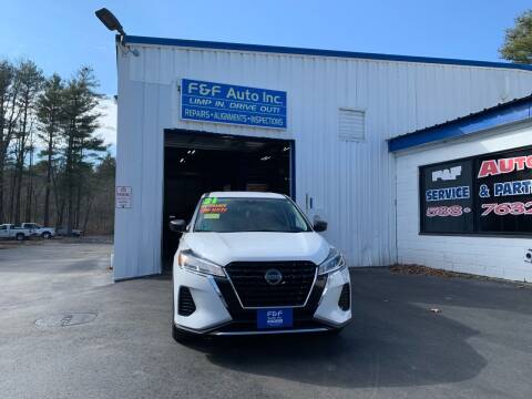 2021 Nissan Kicks for sale at F&F Auto Inc. in West Bridgewater MA