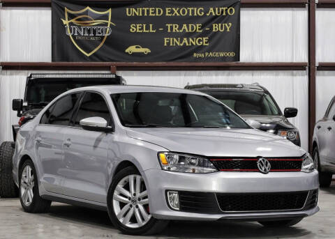 2013 Volkswagen Jetta for sale at United Exotic Auto in Houston TX