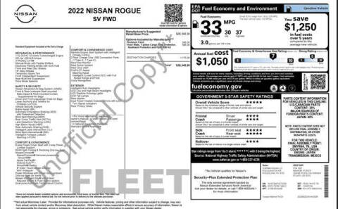 2022 Nissan Rogue SV