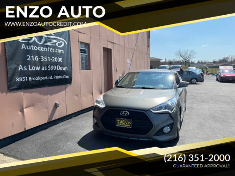 2014 Hyundai Veloster for sale at ENZO AUTO in Parma OH