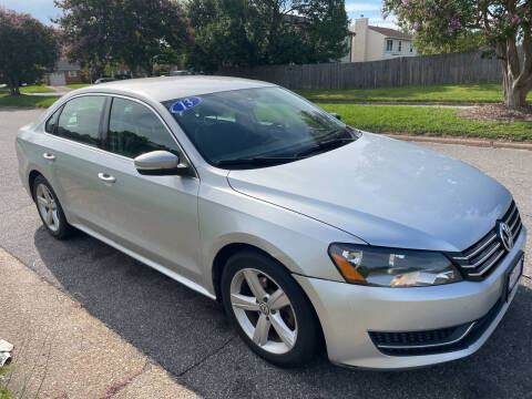 2013 Volkswagen Passat SE PZEV