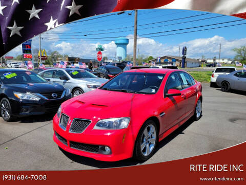 2008 Pontiac G8 for sale at Rite Ride Inc 2 in Shelbyville TN