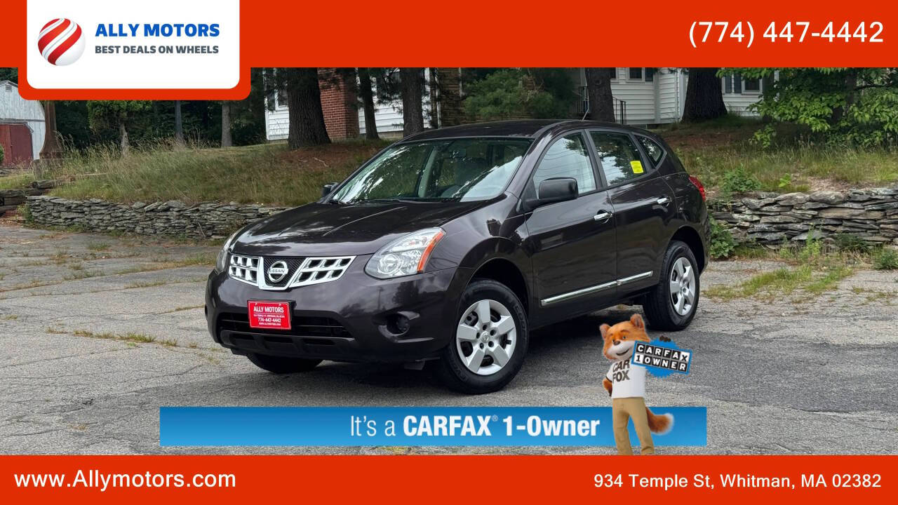 Purple 2014 Nissan Rogue Select S AWD S 4dr Crossover 1