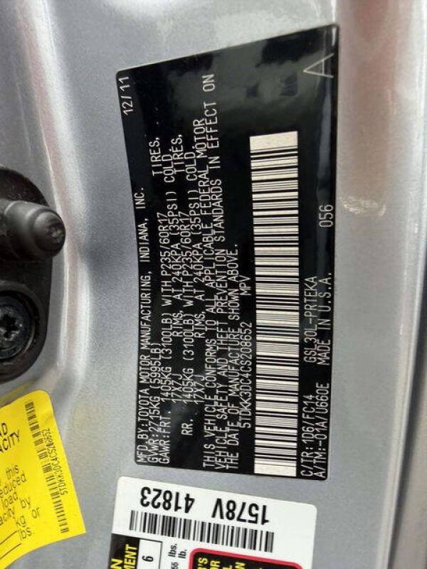 2012 Toyota Sienna