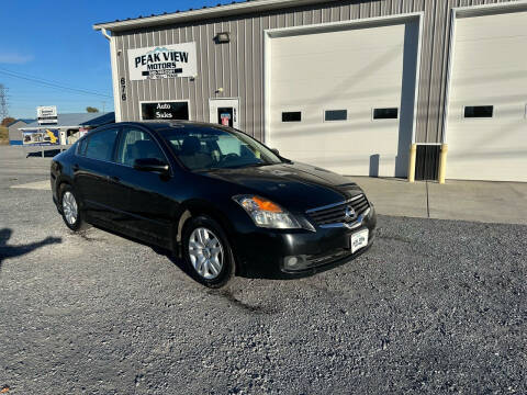 2009 Nissan Altima for sale at PEAK VIEW MOTORS in Mount Crawford VA