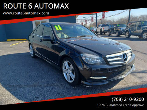 2011 Mercedes-Benz C-Class for sale at ROUTE 6 AUTOMAX in Markham IL