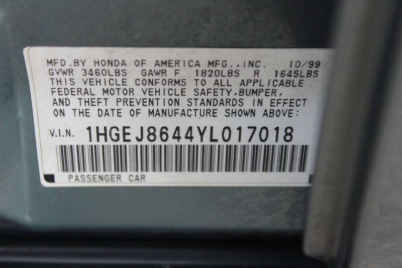 2000 Honda Civic EX