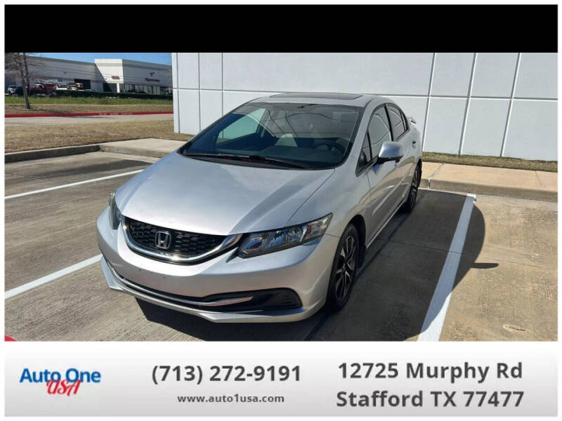 2013 Honda Civic for sale at Auto One USA in Stafford TX